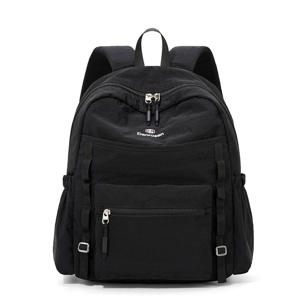 Schoolbag Simple Color Matching High School Student Schoolbag Women's 1011 New Large-capacity Backpack Men's Short-distance Lightweight Travel
