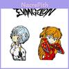 Anime-inspired Eva Evangelion Pin Badge Perfect Gift For Fans