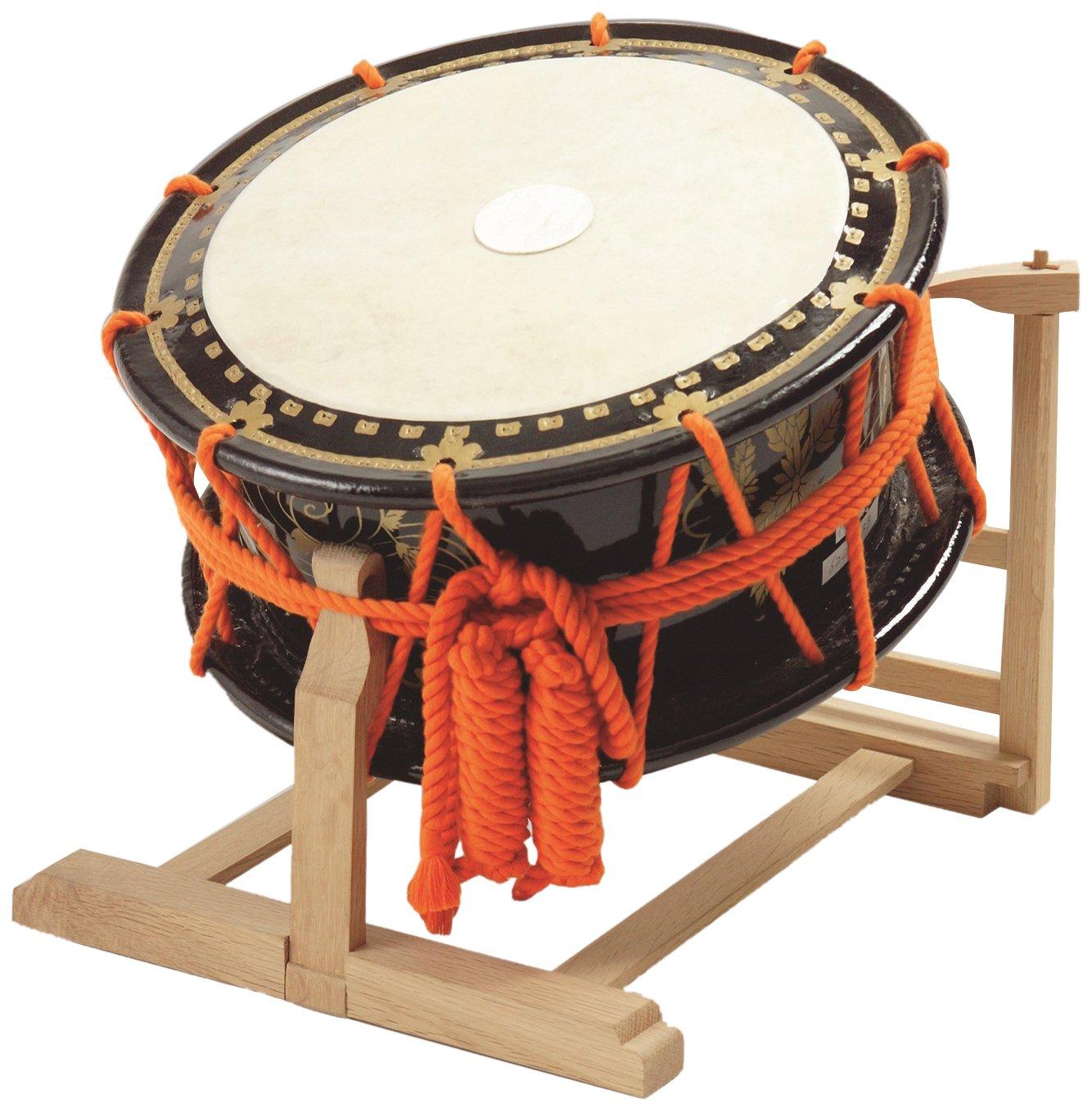 

Shime-daiko (Nohgaku, Nagauta, Folk songs) Drum face 35cm, Body height 15cm (6 sun) Intermediate set