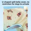 Windproof Dog Rain Cloak Cartoon Four Leg Raincoat Stylish Small Dog Clothes  Cats