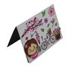 Little Girl Flower Bicycle Frame Metal Silvery Stencil Embossing Cutting Dies For Diy Scrapbooking Paper Album Cards Making