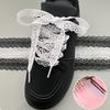1Pair Fancy Lace Ballet Flat Shoelace For Women Casual Shoes Decoration Sneakers Shoelaces Accessorices