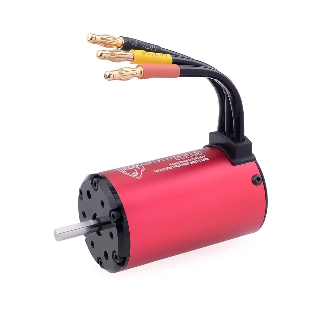 RC Waterproof Combo 4076 2000KV 2250KV Brushless Motor w/ 120A 150A Brushless ESC with S2000ML 20KG Servo for 1/8 RC Drift Car