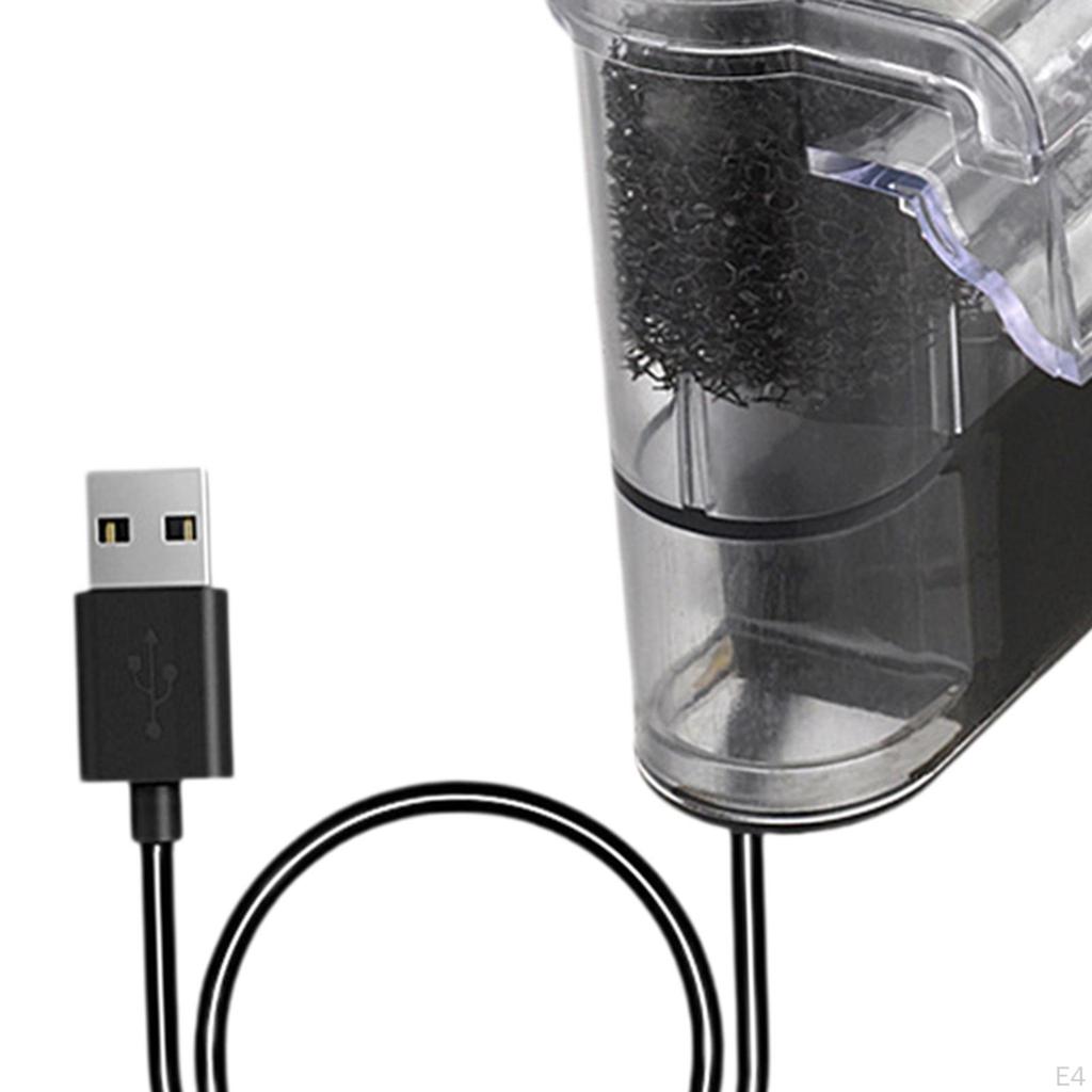 Aquarium Hang on Filter Power Waterfall for Freshwater Saltwater Tank plug