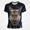 Ανδρική Μόδα 3D Τυπωμένο Ανδρικό T-Shirt Στρογγυλή Λαιμόκοψη Κοντομάνικο Μοντέρνο Street Wear