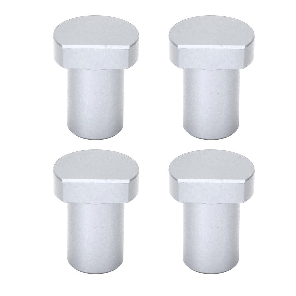4 Pcs Bench Dogs 19mm Diameter Workbench Peg Aluminum Alloy High Strength Woodworking Desktop Stop