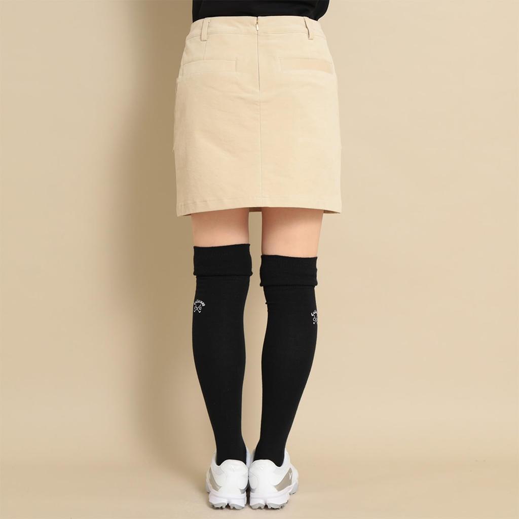 Callaway Stretch Skirt with and C23228208 Size M Women's 8-Way Moisture-Wicking Heat-Generating Properties, Golf, 1042_Beige,