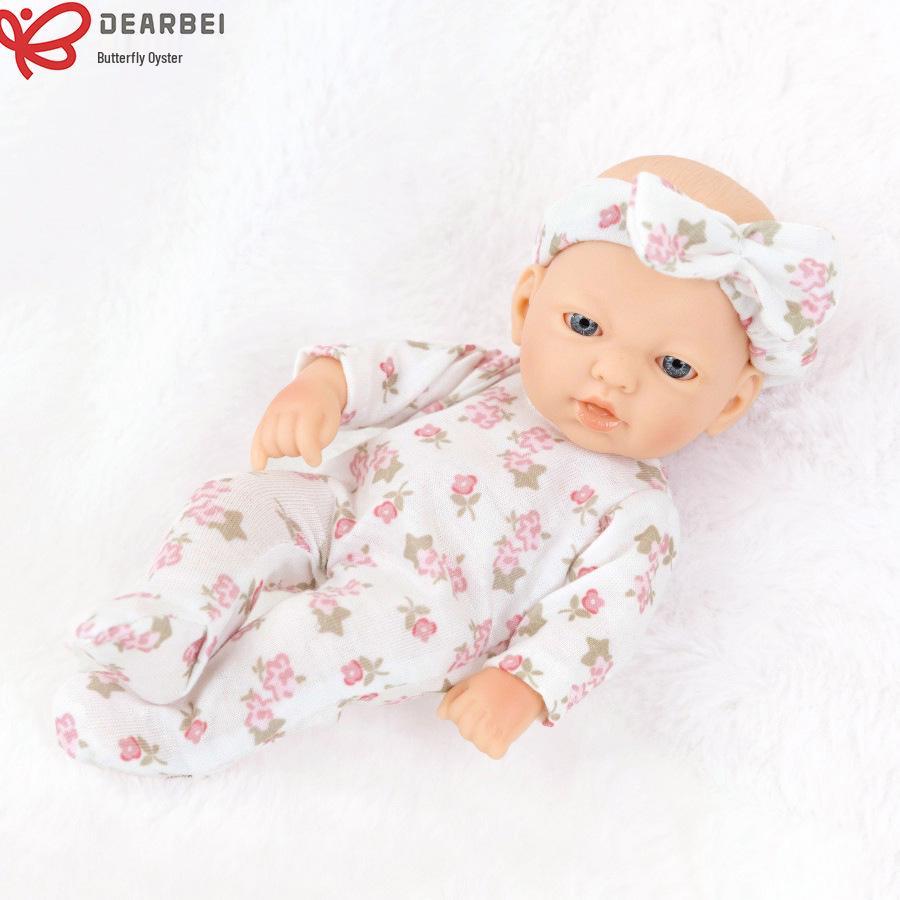 7-inch Soft Vinyl Reborn Baby Doll - Soothing Toy for Children