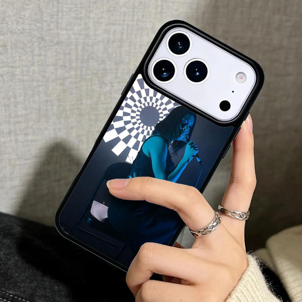 Capa Case for iPhone 17 Air 16 Pro Max 15 Plus 11 13 Mini 14 12 Back Phone Cover Singer Mitski