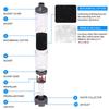Aquarium Fish Excrement Collector Toilet Automatic Filter Cleaning For Fish Tank Bio-Sponges With Media Balls Oxygen Increasing
