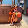 Smile Tennis Keychain For Backpack Decoration And Female Gift With Practical Nylon Rope Bags Pendant Bag Accesories