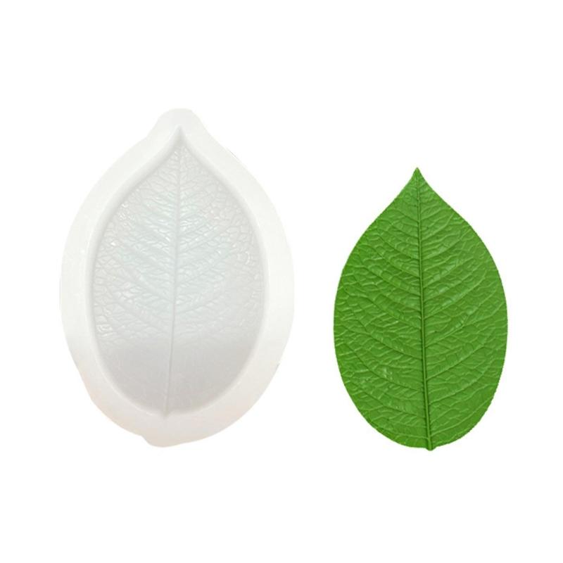 Leaves Shape Silicone Mold Cake Decorating Tool for Cake Chocolate Resin Soap and Candle Making Versatile Baking Tool