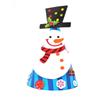 Joyful Cartoon Christmas Party Hats For Kids With Delightful Snowman And Print Reindeer