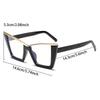 Vintage Cat Eye Optical Frames Women Fashion Oversized Candy Color Rim Glasses Trendy Stylish Blue Light Blocking Eyewear
