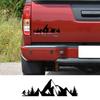 Car Stickers Pickup Whole Body Decals For Nissan Frontier VW Amarok Ford F150 Isuzu D Max Mountain Decor Cover Auto Accessories