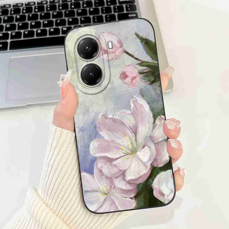 For Xiaomi Poco X7 Pro 5G Case Stylish Painted Cover Soft Silicone Phone Case For Poco X7 PocoX7 Pro Protectors Back Cover Coque