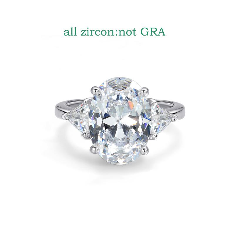 

Smyoue 9CTTW Doveggs Full Moissanite Rings for Women Wedding Luxury Lab Diamond Jewelry S925 Silver Plated 18k Ring 9&us size