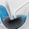 Long Handle Soft Bristle Upturned Head Toilet Brush Household Wall-mounted Style No Dead Corners Toilet Squatting Pit Universal