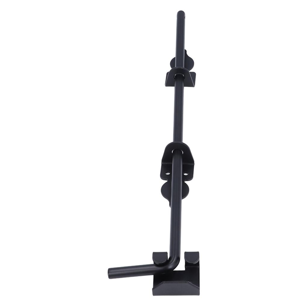 18 Inch Heavy Duty Drop Rod for Gate Doors Stopper Weather Resistance Gate Ground Latch for Wooden