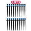 10-100Pcs Garden Micro Drip Irrigation Devices 360°Irrigating Nozzle Sprayer Sprinkler for 4/7"Hose Garden Plant Watering System