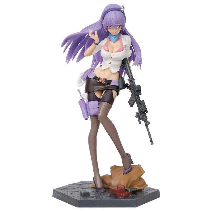 22CM Anime After-School Battlefield Figures Arena First Shot: All-Rounder ELF Figurine PVC Statue Model Doll Decoration Gifts
