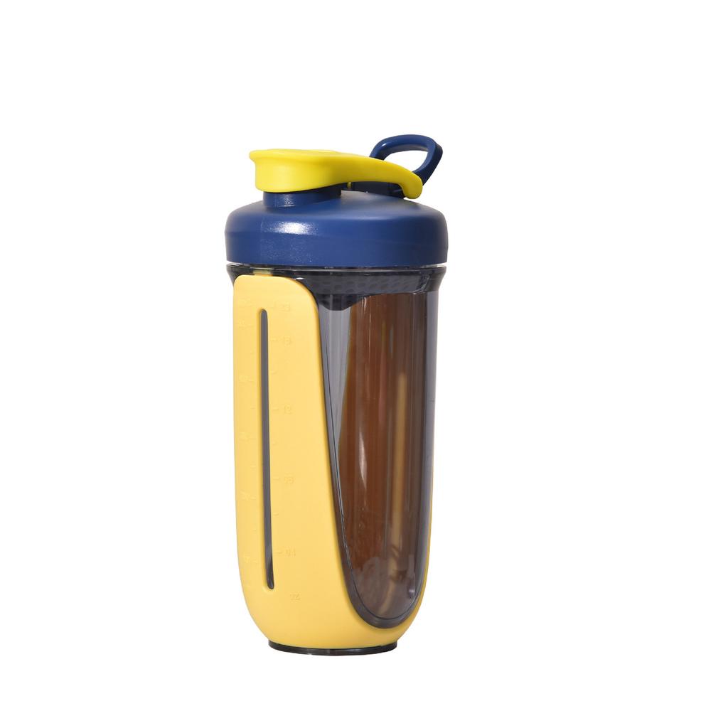 Shaker Cup Fitness Sport Acqua Ragazzi Shaker Proteine con Bilancia Tazza Mescolatrice Shaker Milkshake