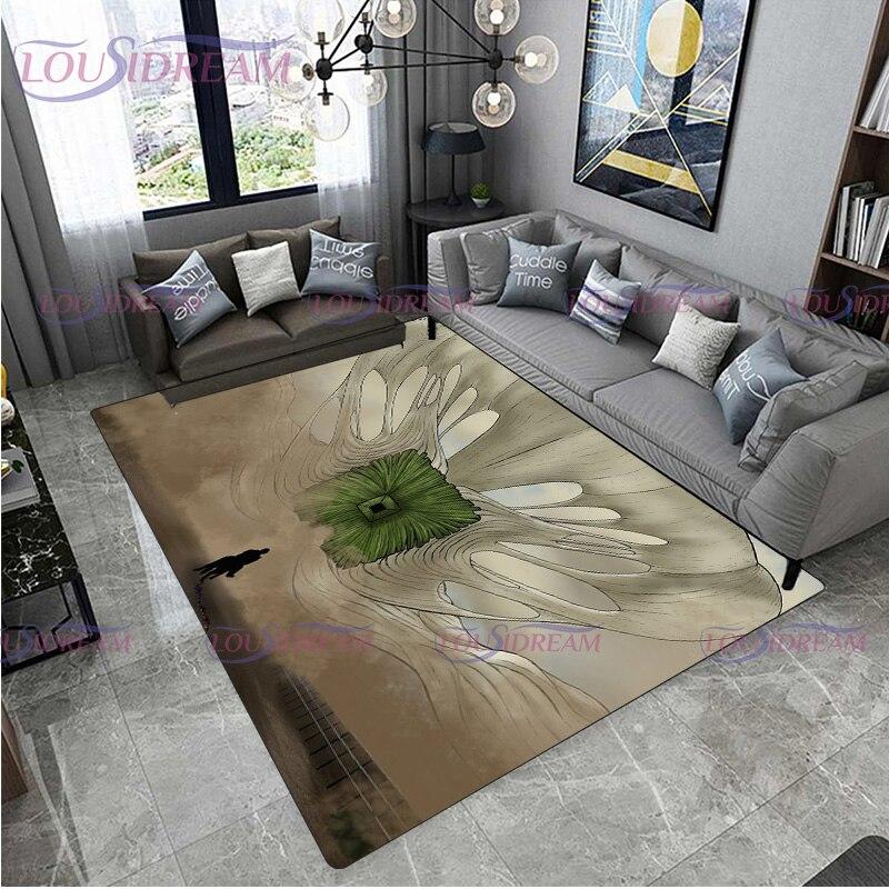 Film de groază Nu Covoare de zonă imprimate cu cai Sufragerie Covor mare Dormitor Casa Pardoseală anti-alunecare Covoraș din poliester