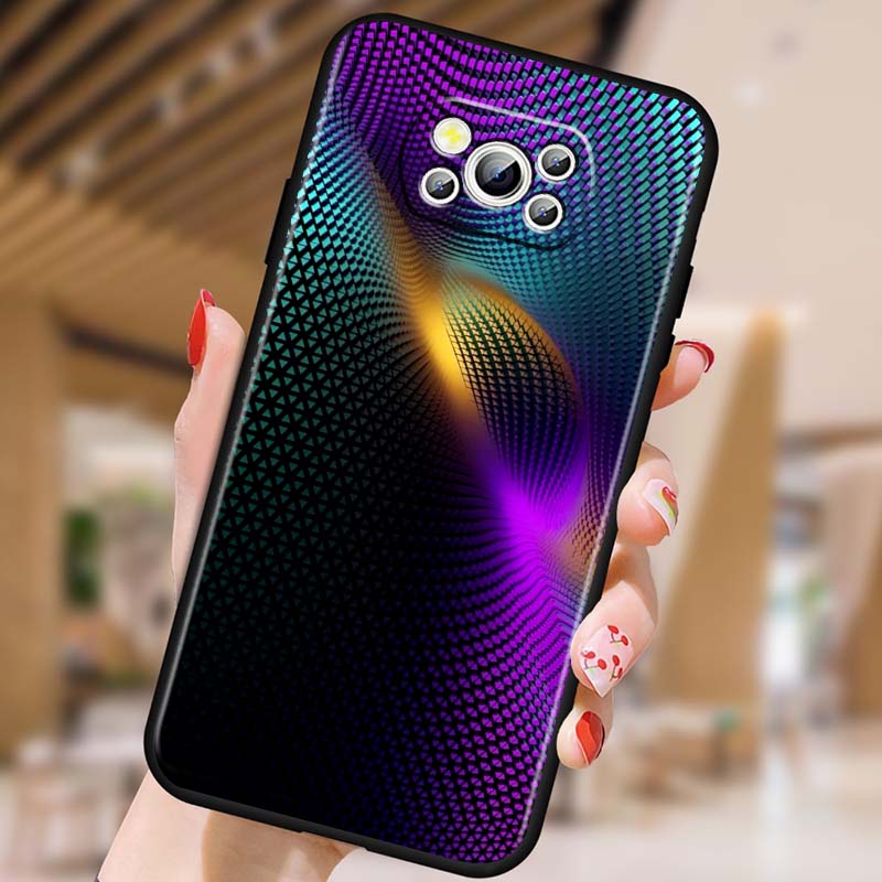 Mechanical style pattern Phone Case For Xiaomi Mi Poco F3 F4 F5 F6 X3 X4 X5 X6 X7 M3 M4 M5 M6 M7 GT Pro 5G Black