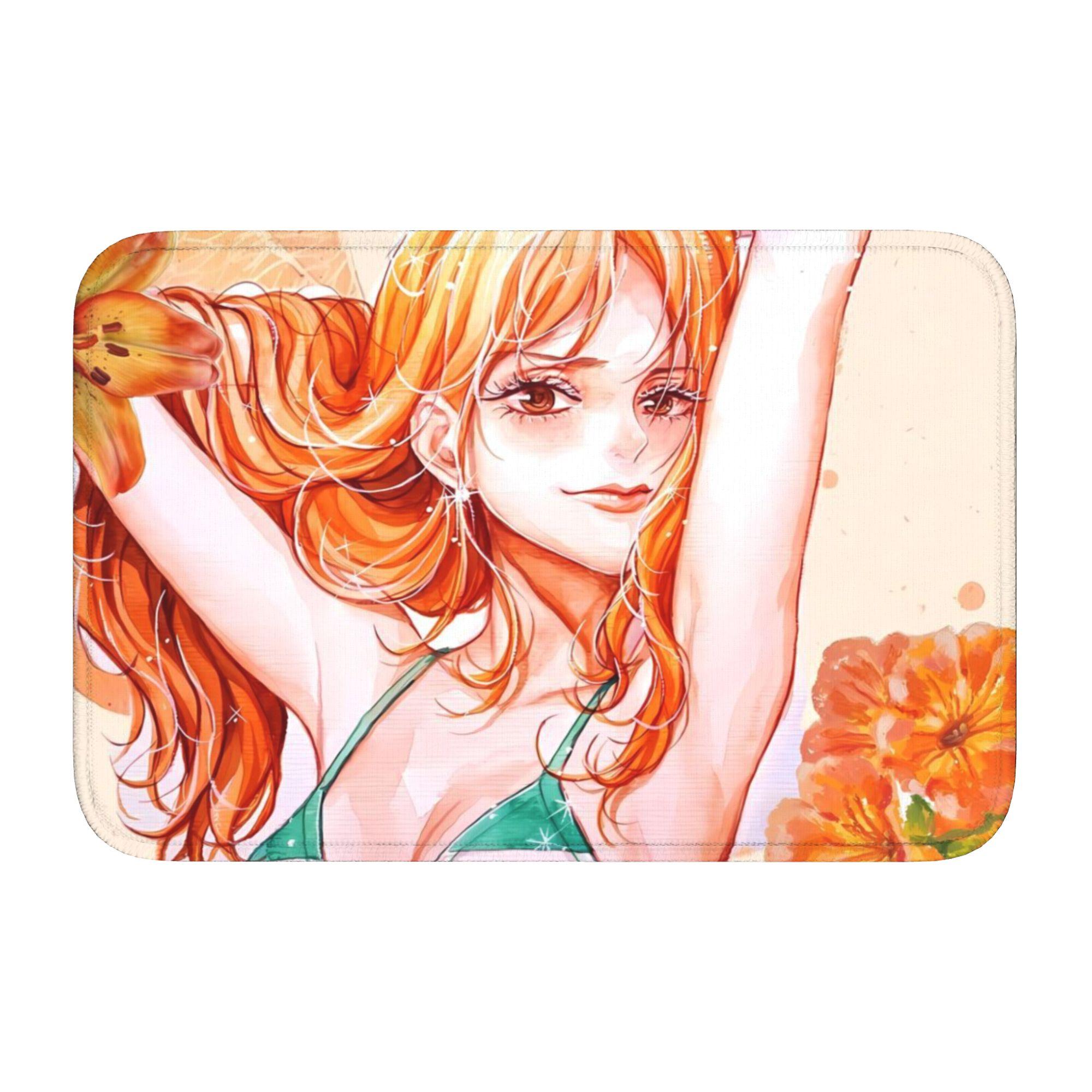 

Custom Nami Doormat Anti-Slip Entrance Welcome Kitchen Bath Floor Door Mat One P-Pieces Toilet Living Room Carpet Rug 60cm x 90cm