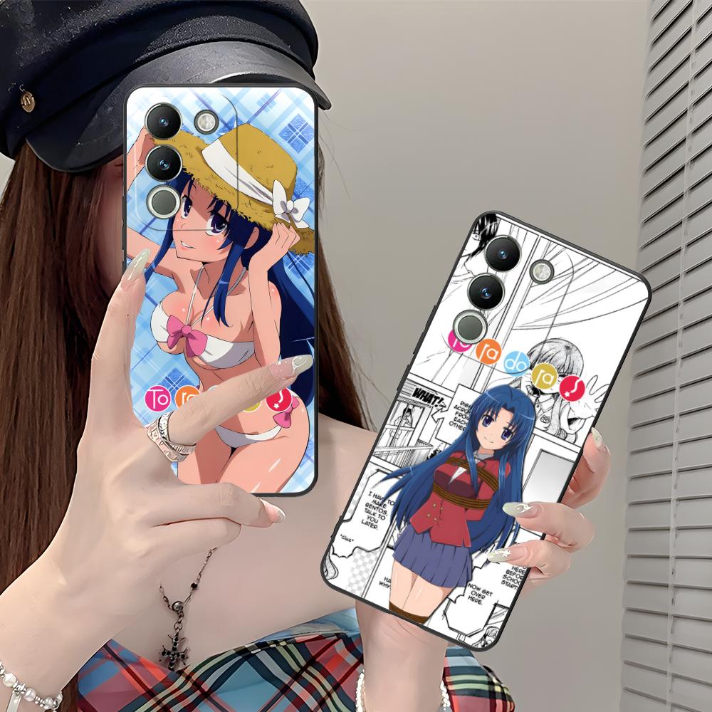 Toradora Kawashima Mobile Phone Case for VIVO V60 V50 V40 V30 V29 V27 V25 V23 Pro Lite 5G Colorful Printing Cover Luxury Cover