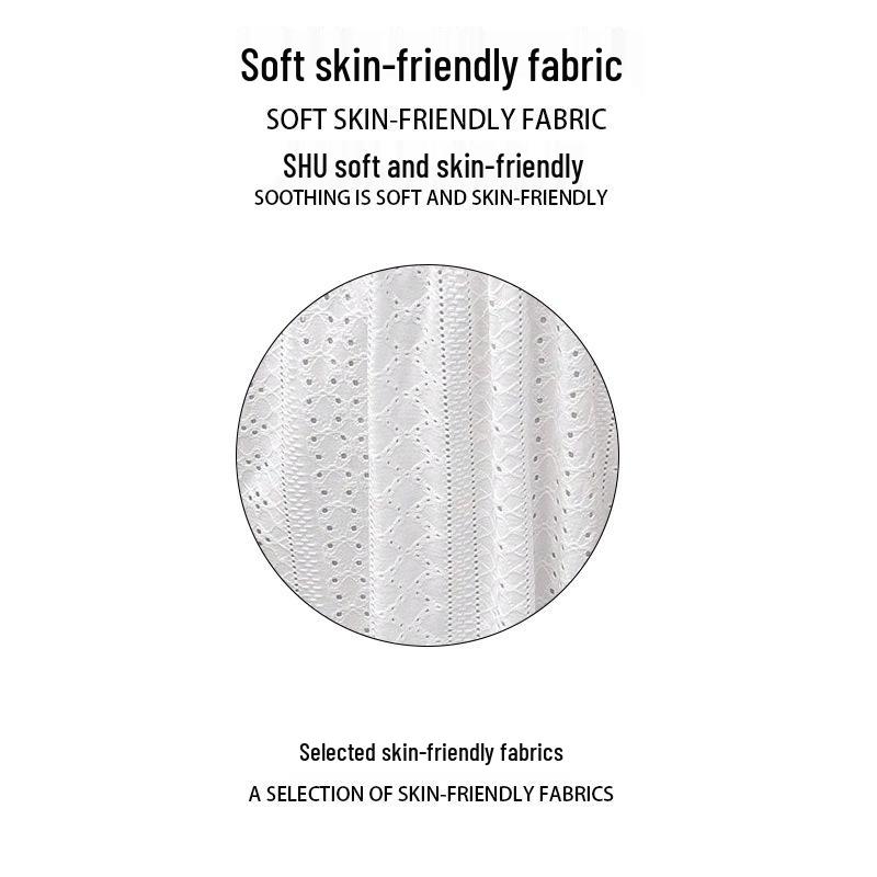 2025 Summer Elegant Sleeveless V-Neck Lace Patchwork Jacquard Dress