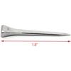 FDXGYH 50pcs E4 Length 47.5mm /1.8inch Horseshoe Nails Carbon Steel Horseshoe Tools for Fixed Lead or Glass(Silver)