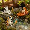 2PCS Floating Look Micro Landscape Decoration Creative Aquarium Ornament Fish Tank Ornaments  Home