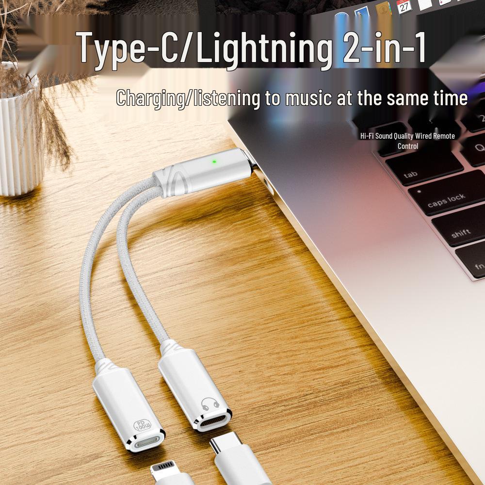 Apple 16 Lightning Earphone & PD100W Type-C Fast Charging Cable