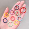 100PCS Candy Small Elastic Hair Bands Nylon Rubber Bands Girls Child Ponytail Holder Scrunchies Hair Rope Kids Hair Accessories