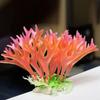 Pink Deer Antler Corals & Ornamental Fish Tank Plants - Small Plastic Simulated Water Plants