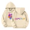 Children's Hoodie Boys And Girls Solid Color Long-sleeved Hooded Pocket Hoodie