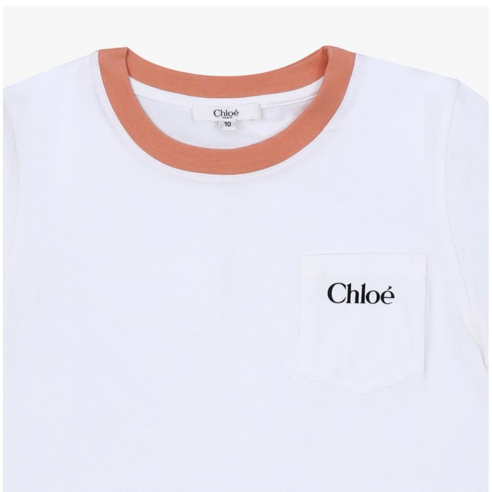Chloe Kids Ringer T shirT C20860 117  adulT Size Available 