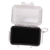 Plastic Shockproof Box with Shock Absorption Liner Outdoor Waterproof Airtight Case Transparent