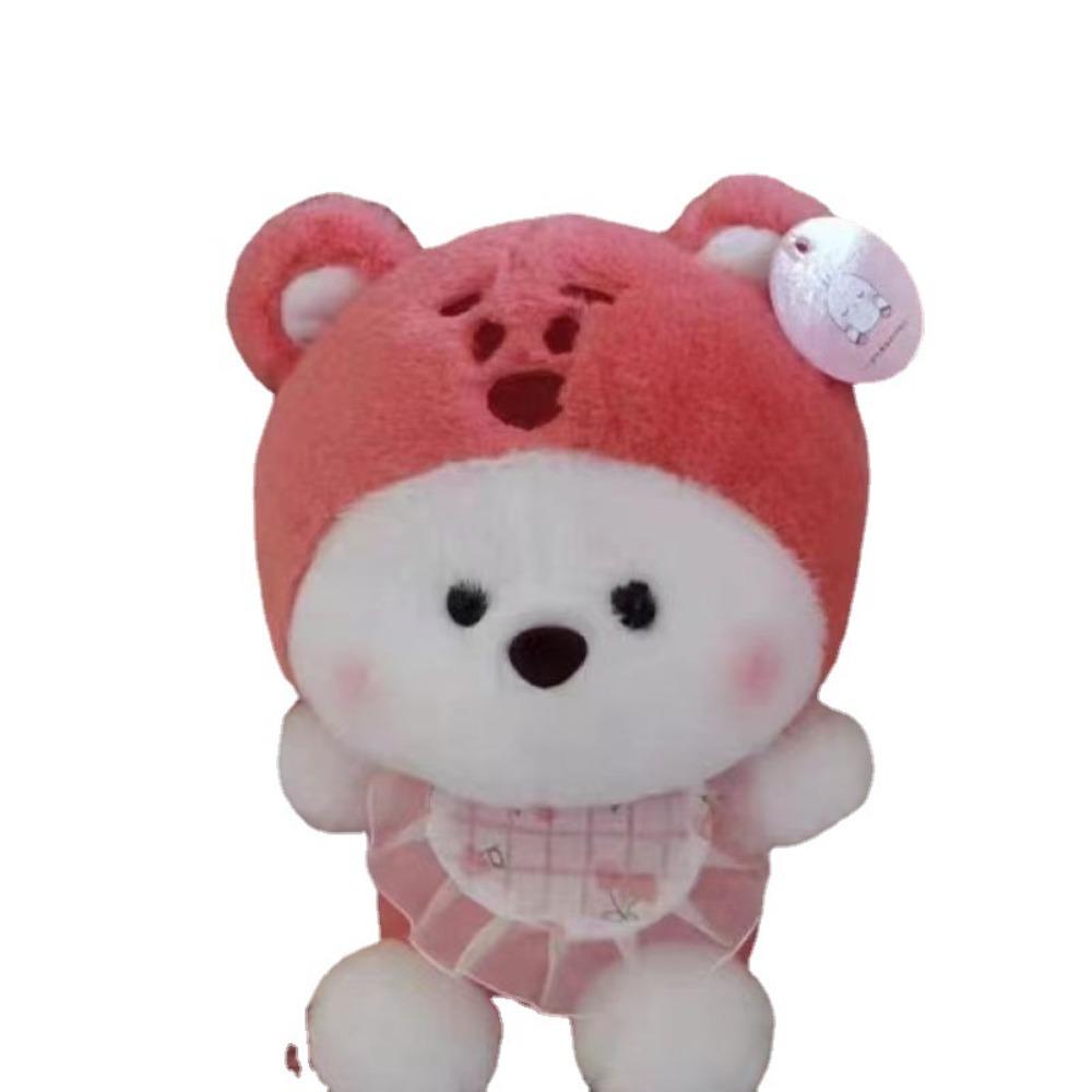 Creative New Cute Hat Bear Grab Machine Doll Machine Doll Children's Soothing Doll Plush Toy Small Gift