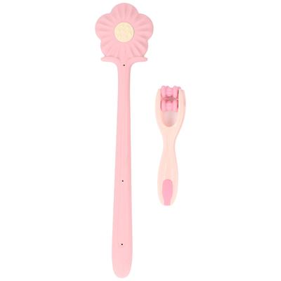 2Pcs Finger Massager Hammer Tool Set Manual Rubber 2 Roller Tiger Mouth Acupoint Trainer Shoulder