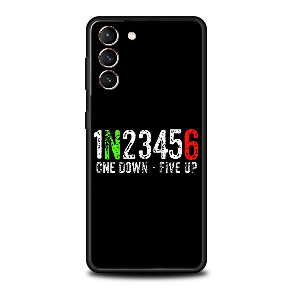 1N23456 Motorcycle Case for Samsung Galaxy S24 S23 S22 S20 S21 FE Ultra S24 S23 S10 S10E S9 S8 Plus 5G Silicone Phone Cover Capa