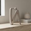 Abstract Human Statue Artistic Design Person Sculpture Contemporary Style Figure Ornament for Living