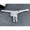 Open Penis G-String Men Erotic Panties Jj Sheath Underwear T-Back Underpants Cock Hole Panties Gay Bare Butt Thongs Lingerie