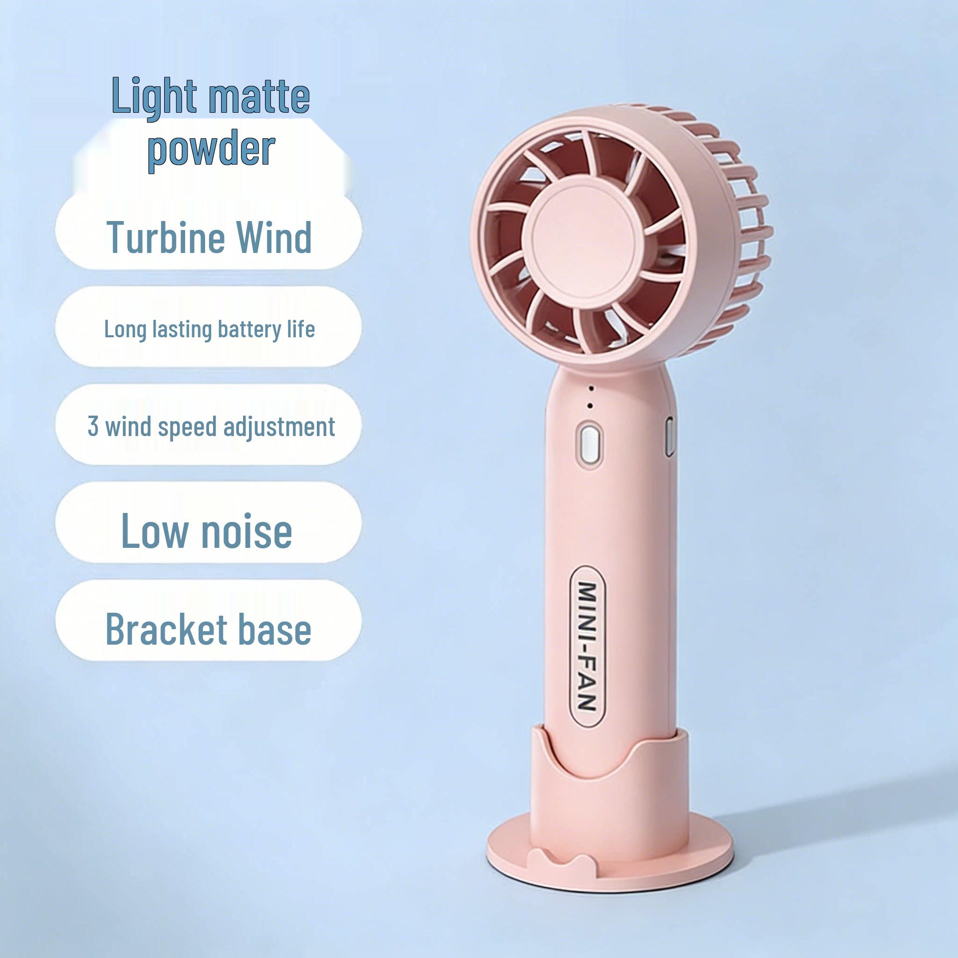 Portable Silent Mini Air Conditioner Fan - Rechargeable Handheld Desktop Cooler Other