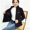 2026 Autumn/Winter Women's Thick Fleece Sherpa Jacket with Warm Stand Collar