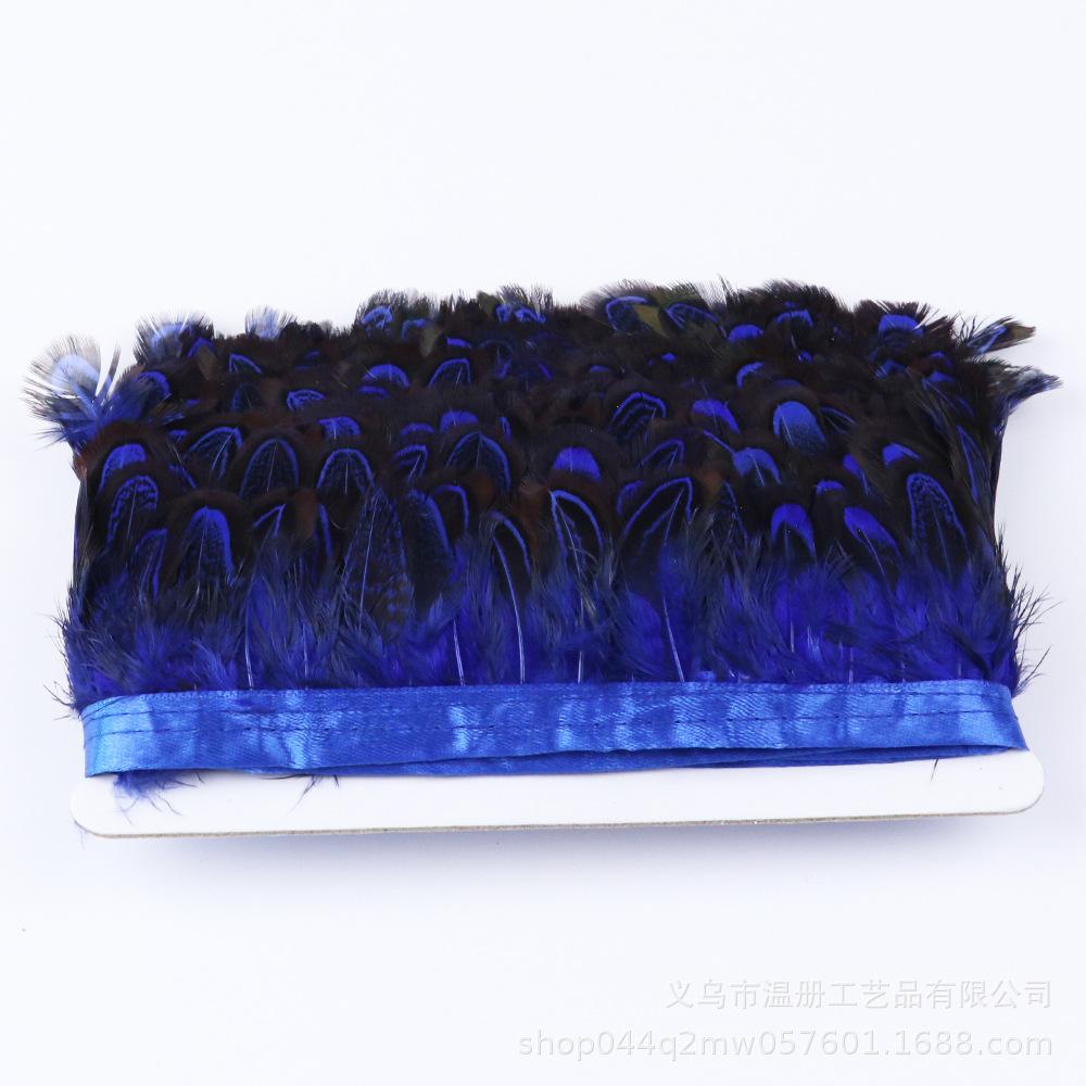 Wild Pheasant Cloth Dachang Cloth Stage Shooting Props Colored Pheasant Fur Cloth Cloth Clothing Skirt