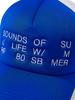 SOUNDSLIFE Vacation Graphic Trucker Cap Blue