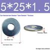 Galvanized Flat Metal Washer Spacer M3-M60