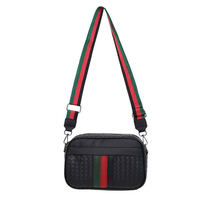 

2025 Мужской Модный Тренд Сумка Через Плечо - Деловой Повседневный Горизонтальный Стиль Маленький Рюкзак